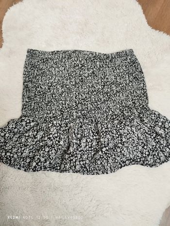 Jupe fleurie taille 2XS
