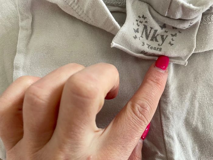 Lot 2 leggings courts 3 ans - photo numéro 2