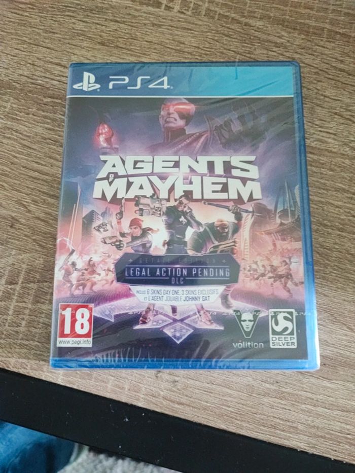 Agents of mayhem PS4 neuf