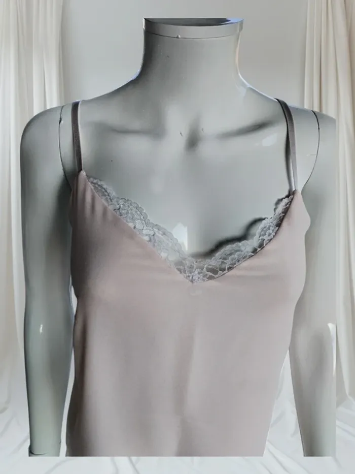 Débardeur Rose Pâle T.M - photo numéro 3