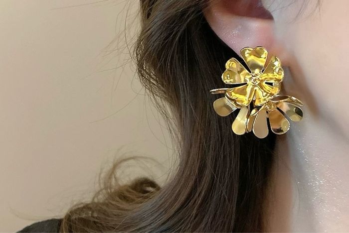 Boucles d’oreilles doré - photo numéro 3
