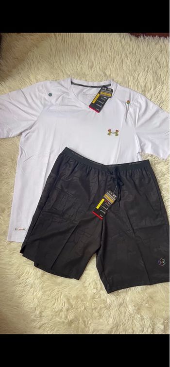 Ensemble UnderArmour Blanc/Noir