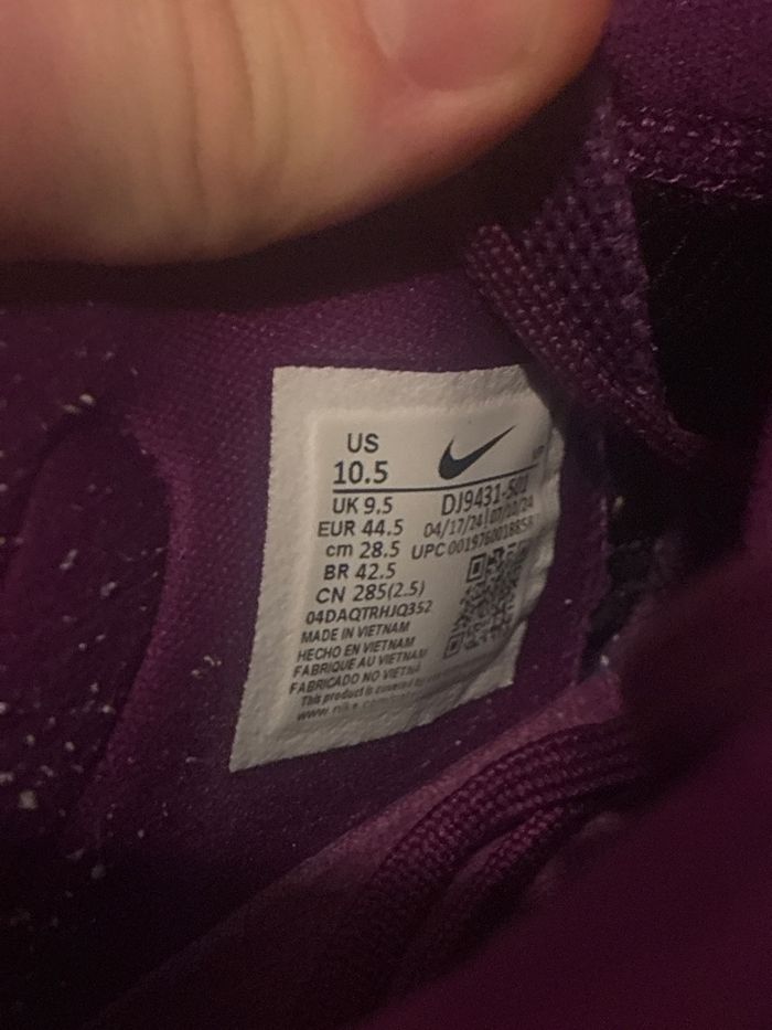 Nike GT Jump 2 Viotech Hyper Violet Bold Berry Metallic Rouge Bronze - photo numéro 4