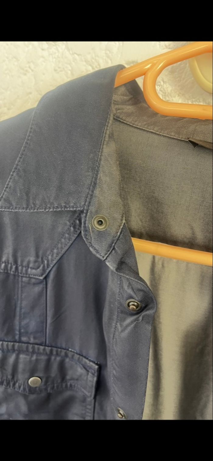 Chemise homme  Diesel faux cuir - photo numéro 3