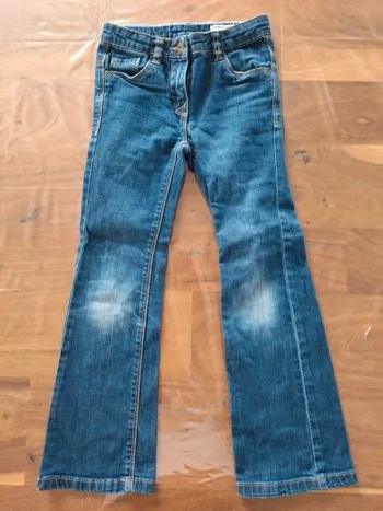Pantalon jean évasé Vertbaudet 6 ans