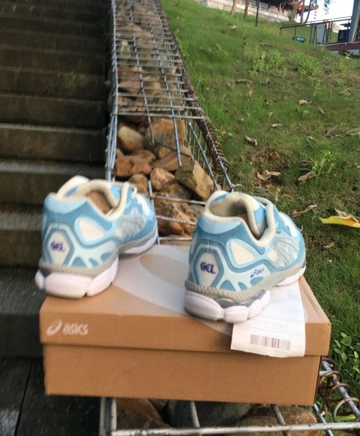 Originais ASICS Gel-NYC Cream Arctic Sky Taille 42.5 - photo numéro 2