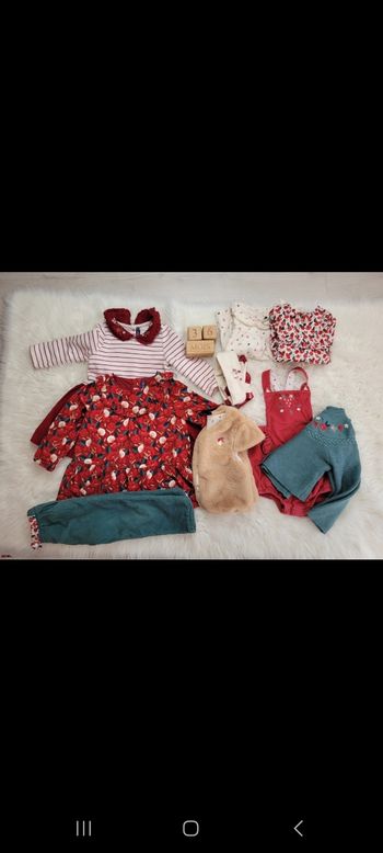 Ensemble  9pieces sergent major 36mois
