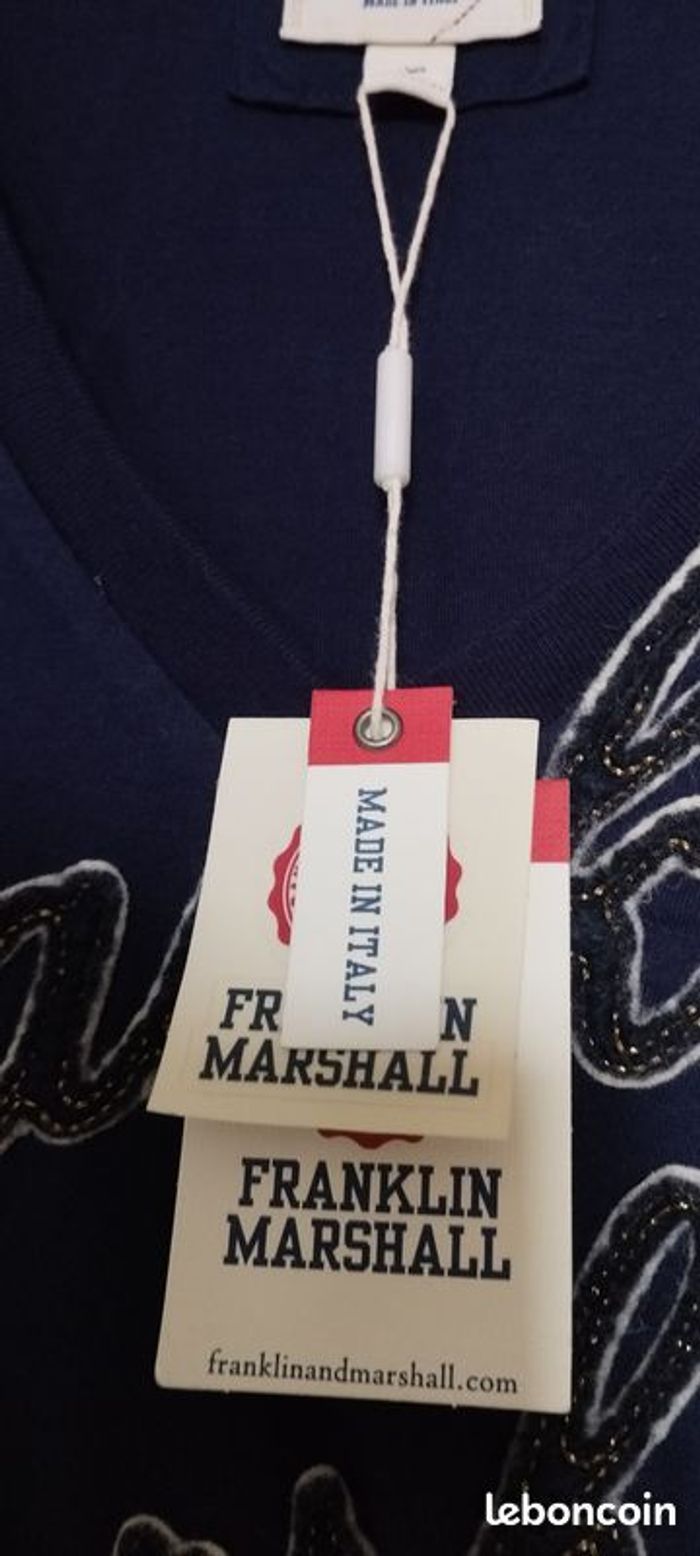 T-shirt L Neuf de Franklin & Marshall - photo numéro 9