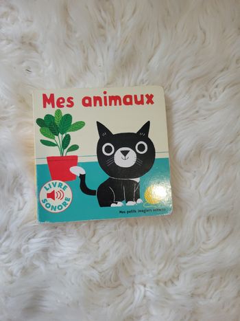 Livre mes animaux sonore