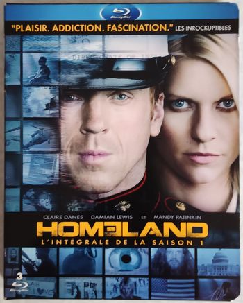 Pack Blu-Ray Homeland - L'intégrale de la Saison 1 + DVD interview Gidéon Raff
