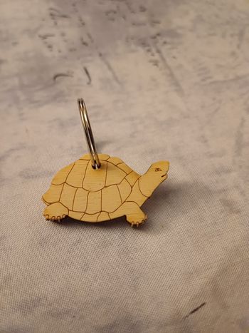 Porte clés tortue 4 cm
