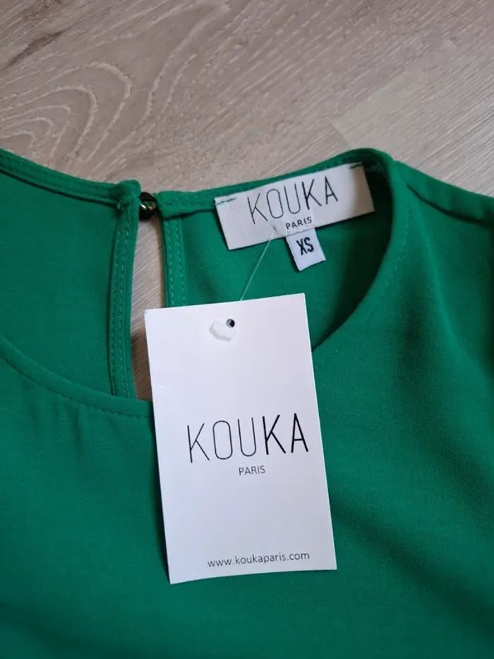 Robe verte XS - photo numéro 2