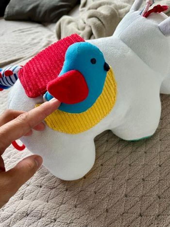 Peluche d’activité hippopotame - photo numéro 4