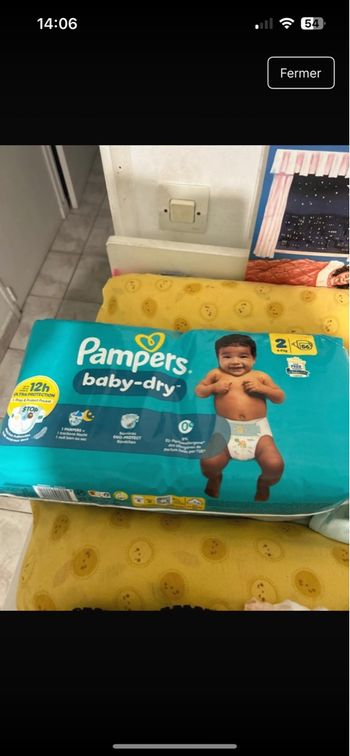 Couche Pampers