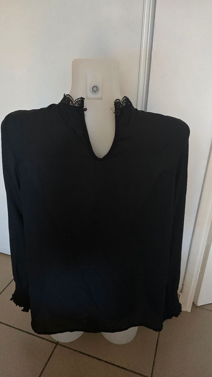 Blouse noire shein  taille s - photo numéro 5