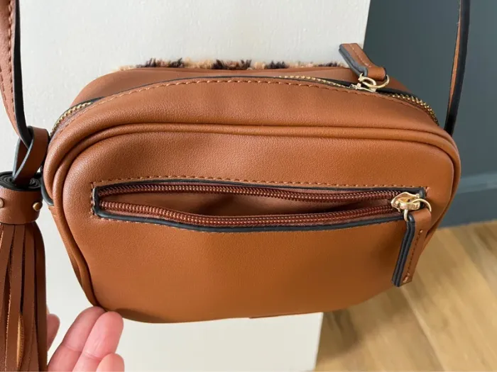 Sac à main bandoulière léopard - photo numéro 4