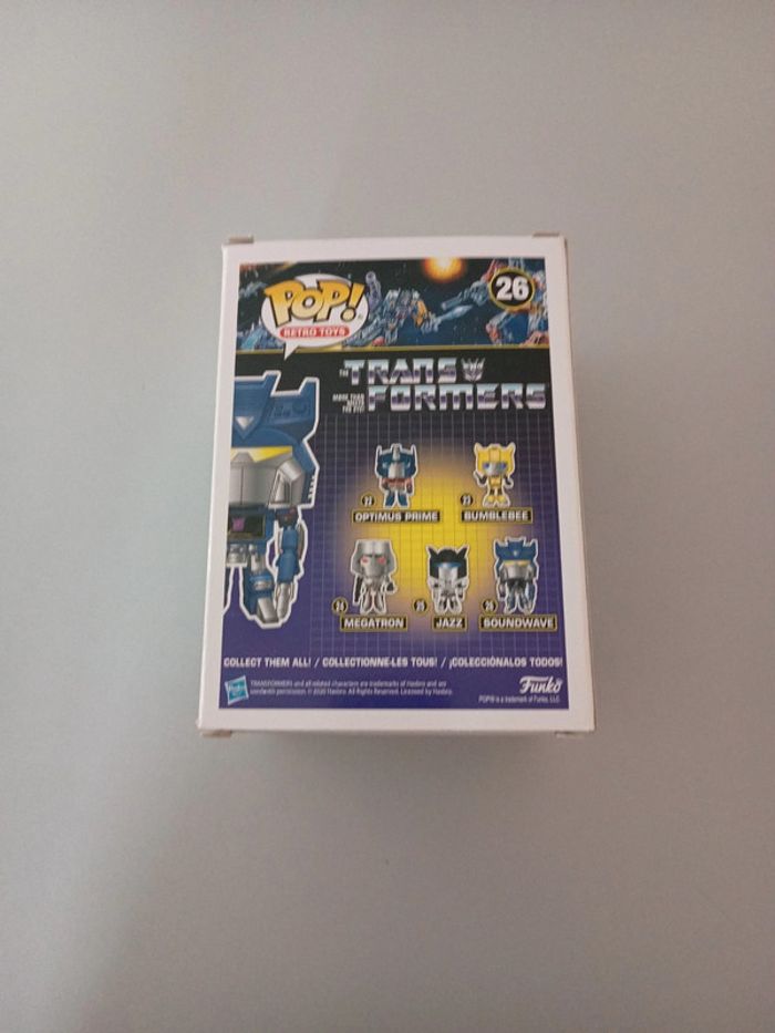Funko pop transformers soundwave - photo numéro 3