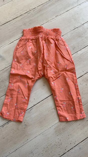 Pantalon léger 6mois corail