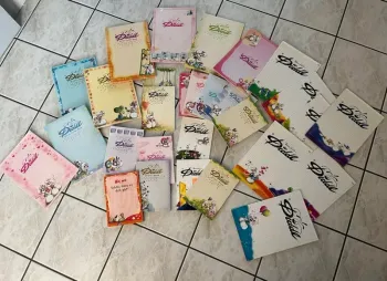 Lot 20 feuilles Diddl
