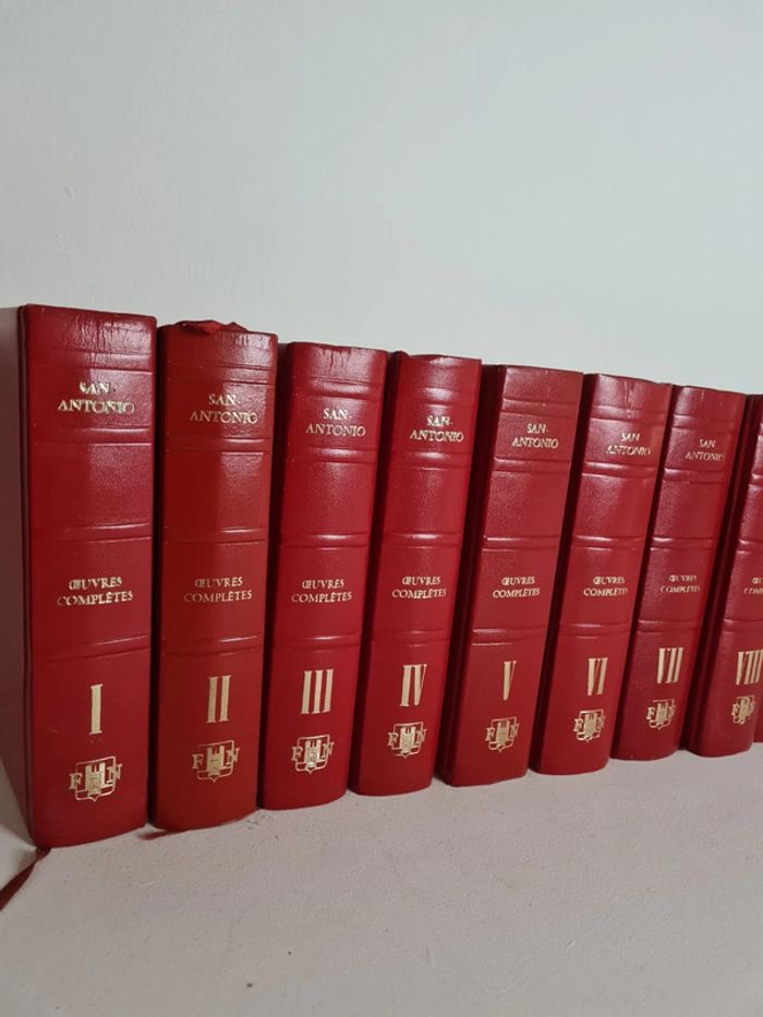 Œuvres completes San Antonio 18 volumes - photo numéro 3
