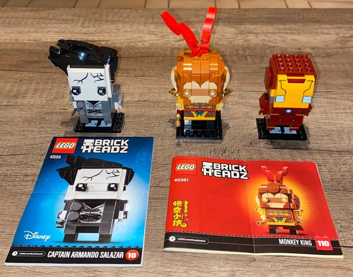 Lego brickheadz Ninjago + Marvel + Disney - photo numéro 8