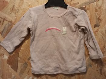 Tee-Shirt Fille Taille 9/12 mois