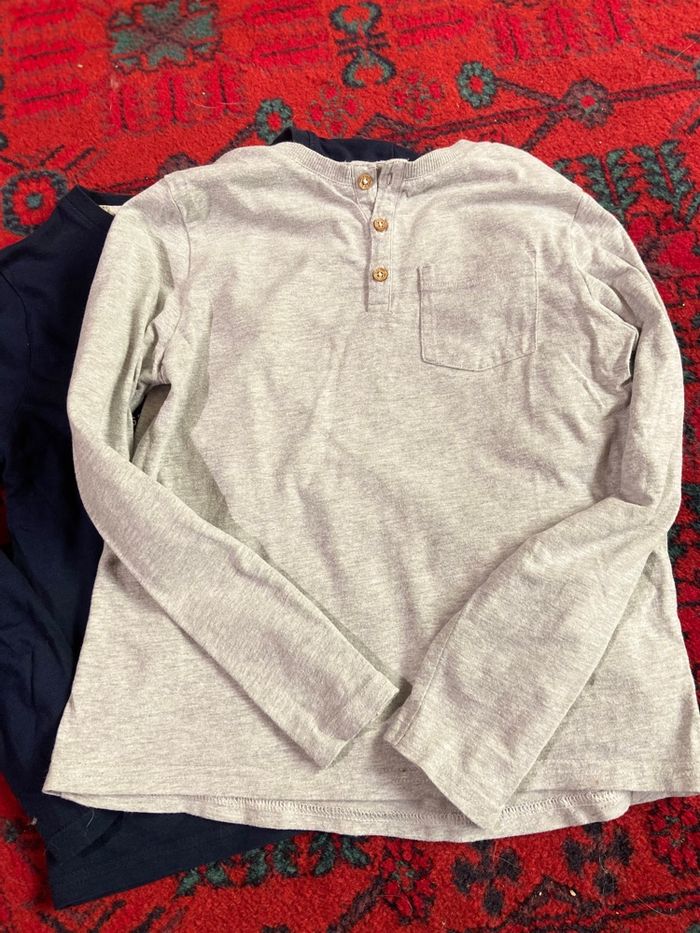 Lot t-shirt manche longue garçon 8 ans - photo numéro 4