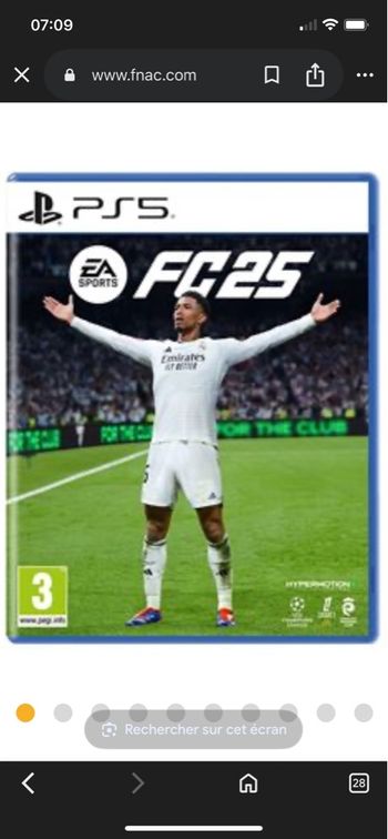 Jeux fifa 25 ps 5