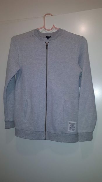 Sweat garçon gris 12 ans