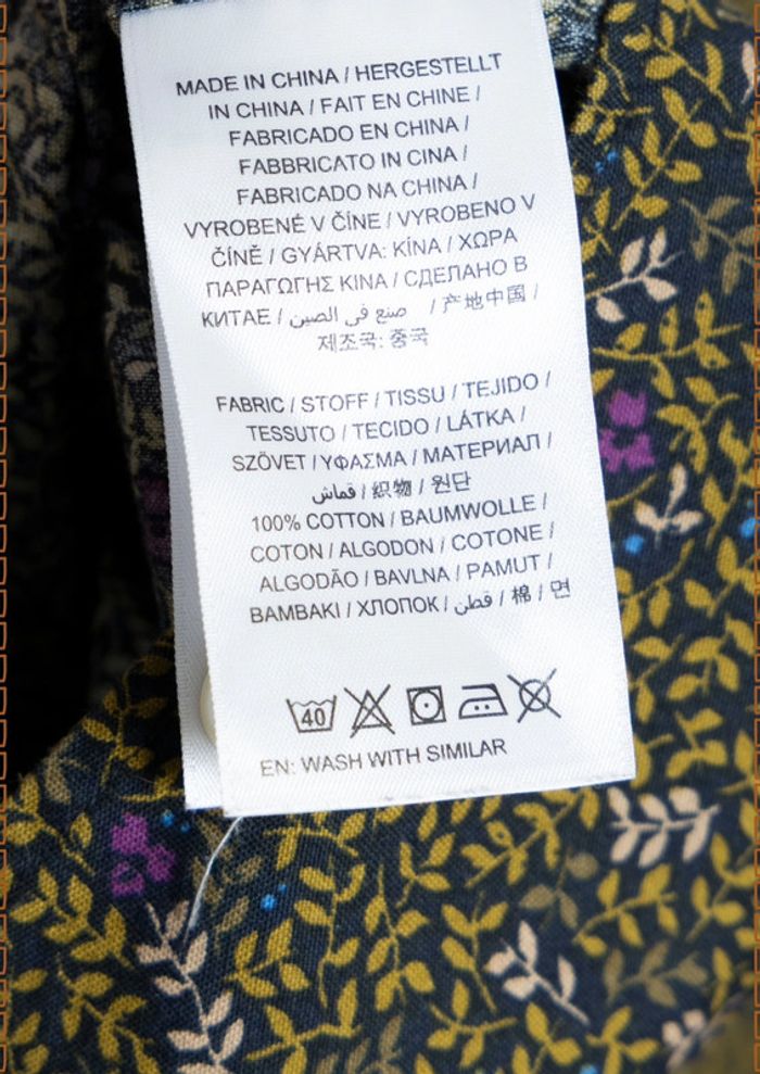 Chemise GANT à motifs floraux – Taille S (coupe regular) - photo numéro 10