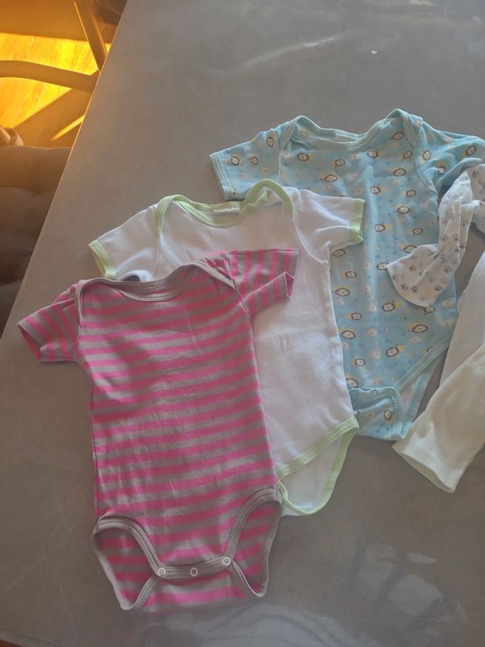 Lot de 6 Bodies 12 mois - photo numéro 4