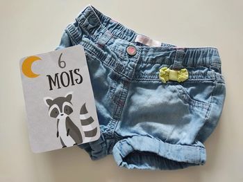 Short taille 6 mois