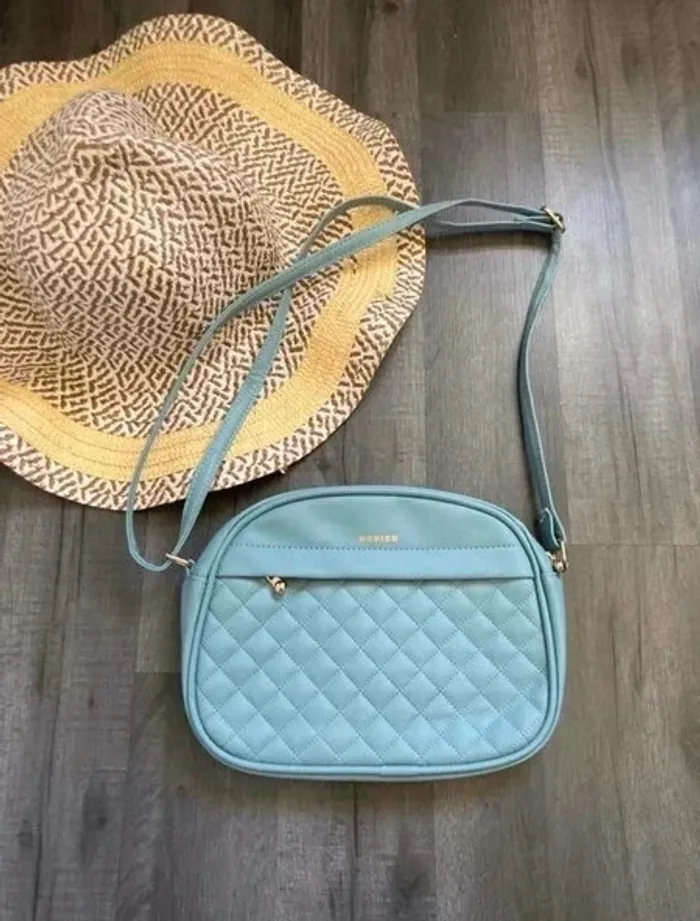 Sac bandoulière pochette Rodier bleue