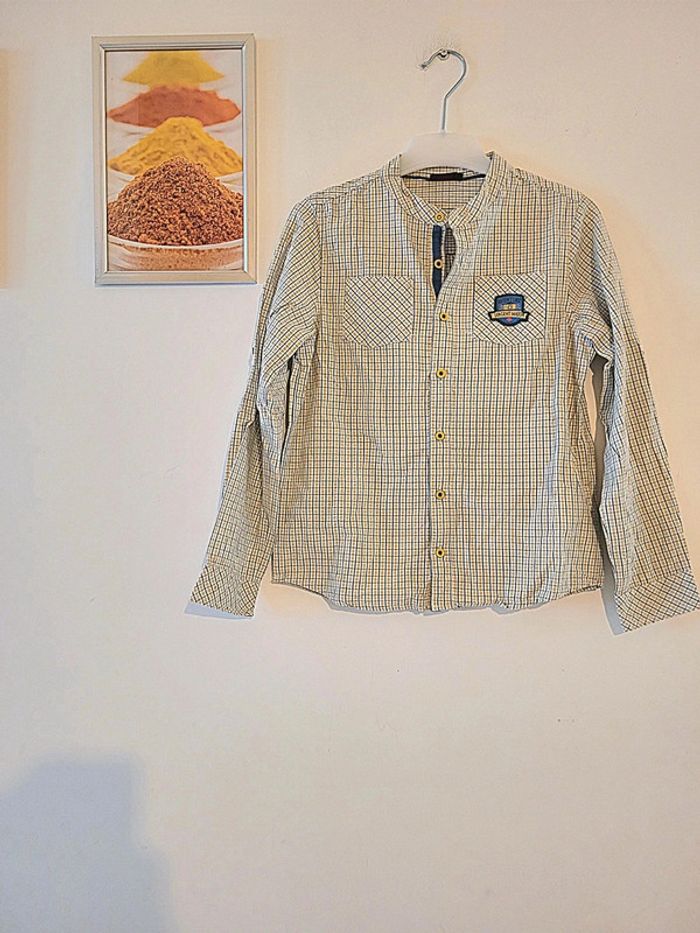 Magnifique chemise garçon sergent major 10 ans