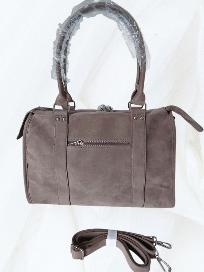 Sac bowling large taupe Flora Co - photo numéro 5