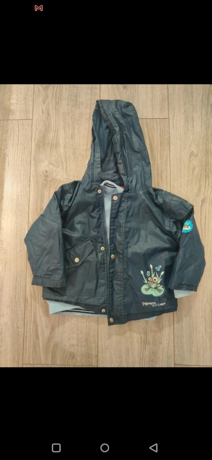 Manteau doublure amovible