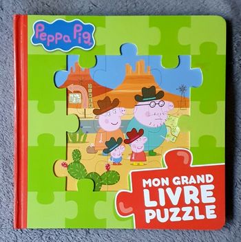 "Mon Grand Livre Puzzle Peppa Pig" - 5 Puzzles (Dès 3 ans) / Hachette Jeunesse