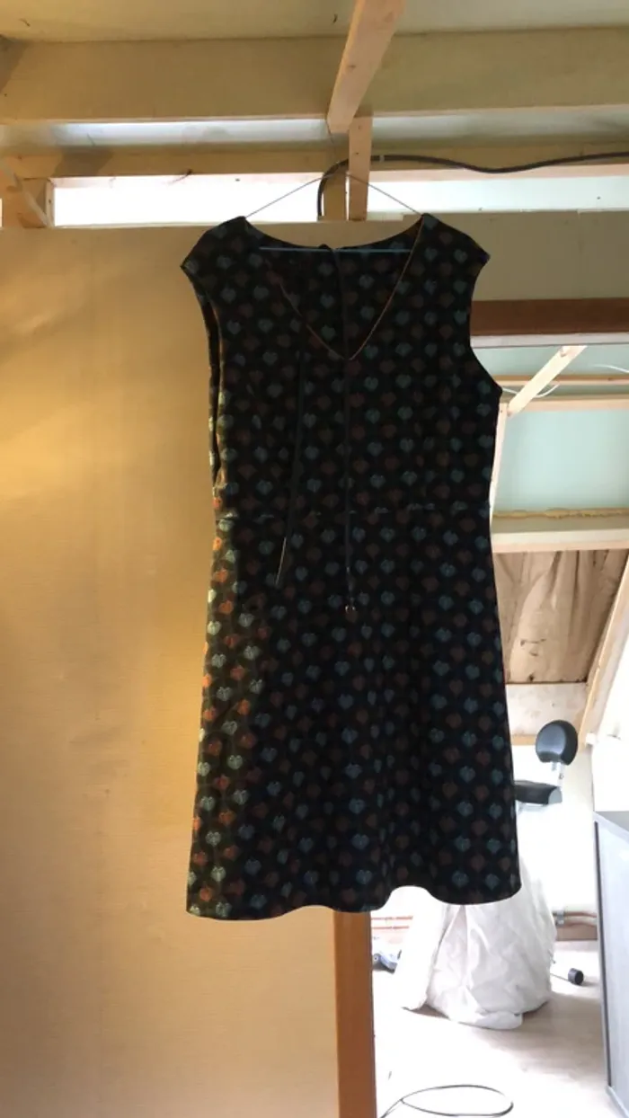 Robe avec ceinture