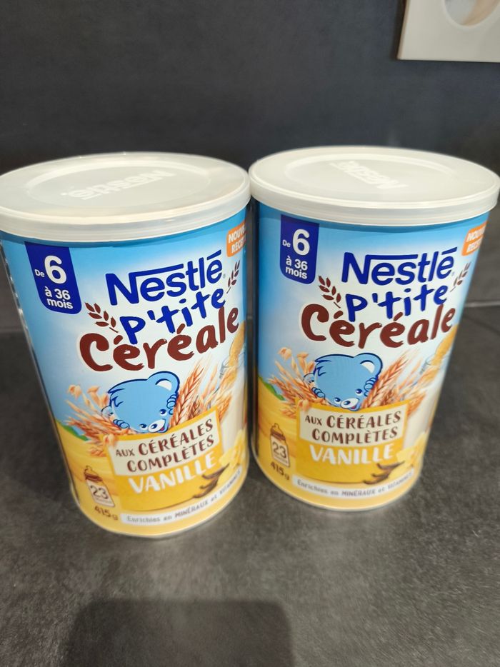 Céréale vanille nestlé
