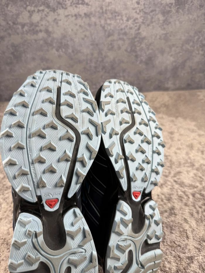 Salomon XT-Asama - Gore-Tex - Black & Blue & Navy Blue - photo numéro 10