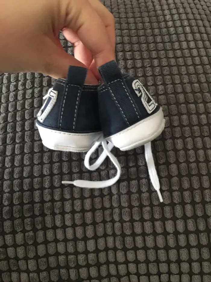 Lot 3 paires de chaussures bébé T.16 - photo numéro 11