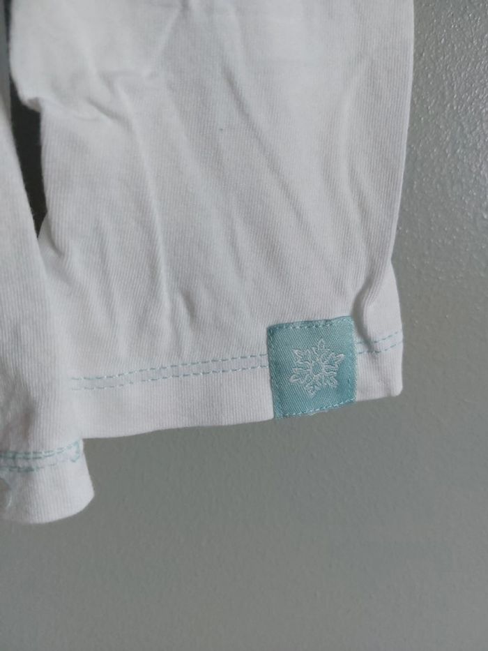 Tee-shirt Reine des Neiges 6 ans - photo numéro 4