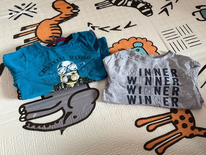 Lot de 2 t-shirts