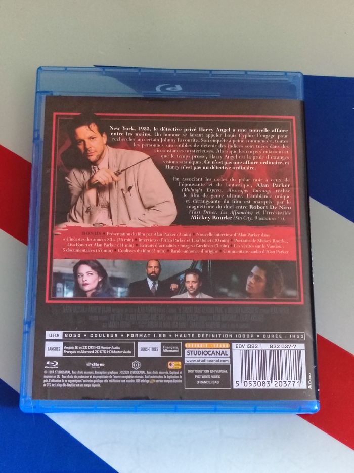 Blu Ray Angel Heart : Version Restaurée (Mickey Rourke, Robert De Niro) - photo numéro 2