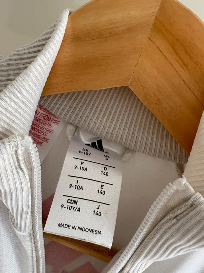 Veste de sport fille adidas 9-10 ans - photo numéro 3