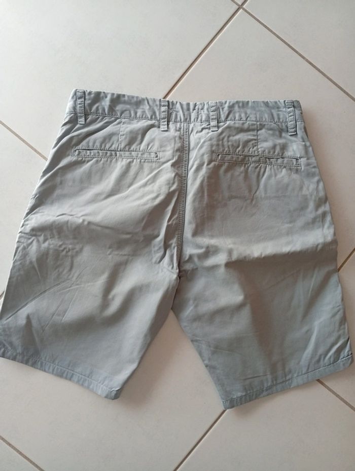 Short chino bleu ciel - photo numéro 3