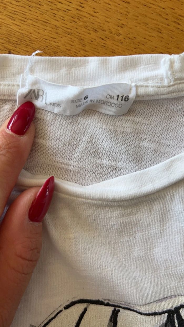 T-shirt garçon Zara - photo numéro 3