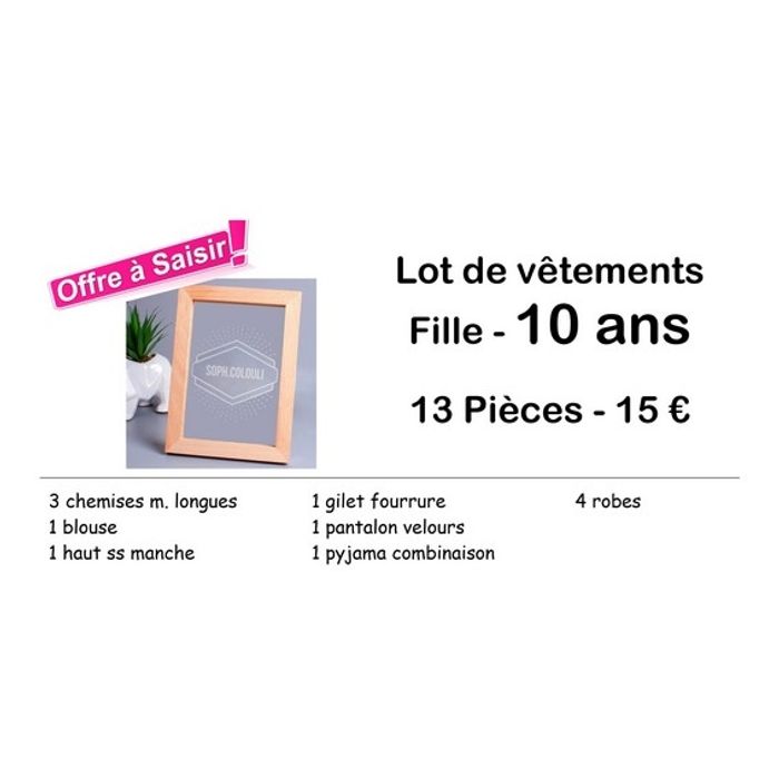 Lot vêtements garçon 14ans