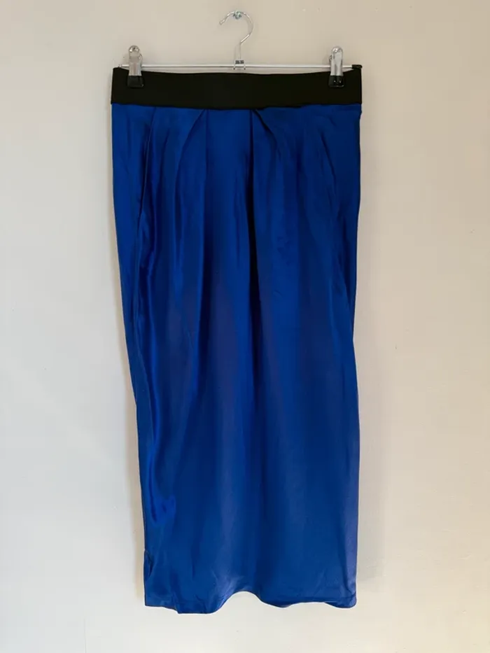 Jupe bleu électrique Donna Karan