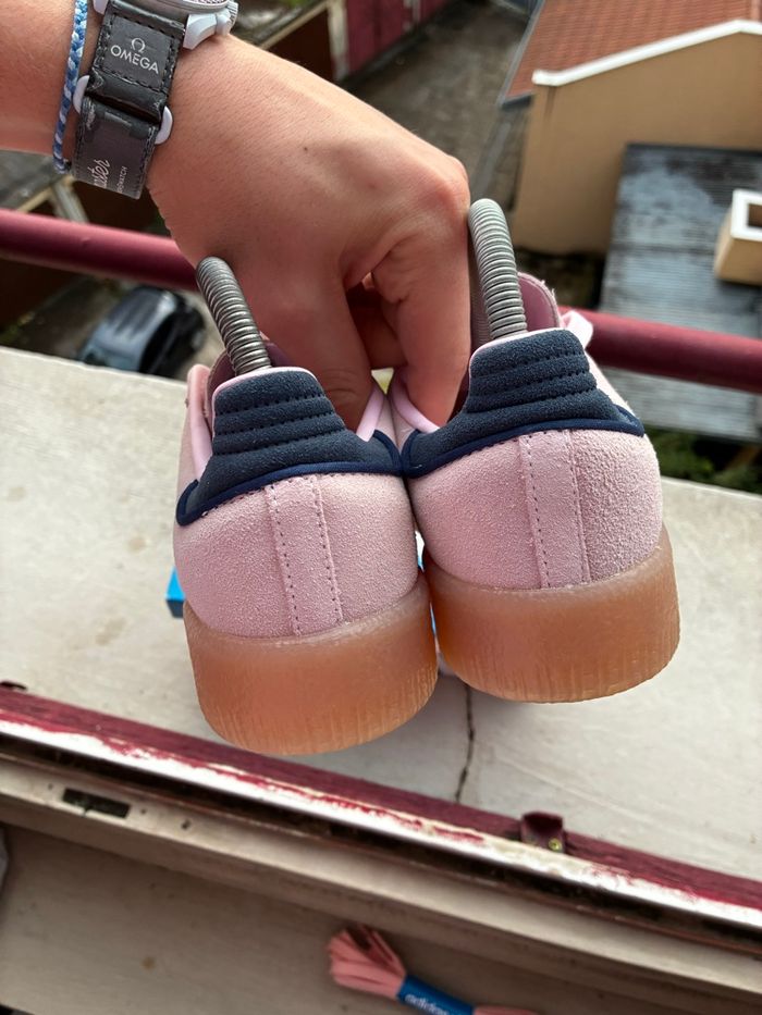 Adidas Samba Clear Pink/Night Indigo/Gum - Taille 38 - Neuves - photo numéro 5